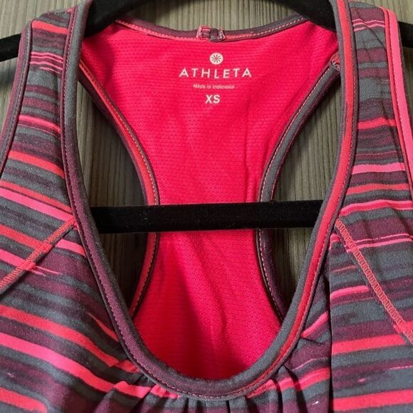 ATHLETA Painted Pattern Tinker Workout Adjustable Tie Tank Top - Picture 6 of 11